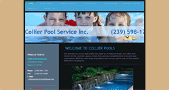 Desktop Screenshot of collierpoolservice.com